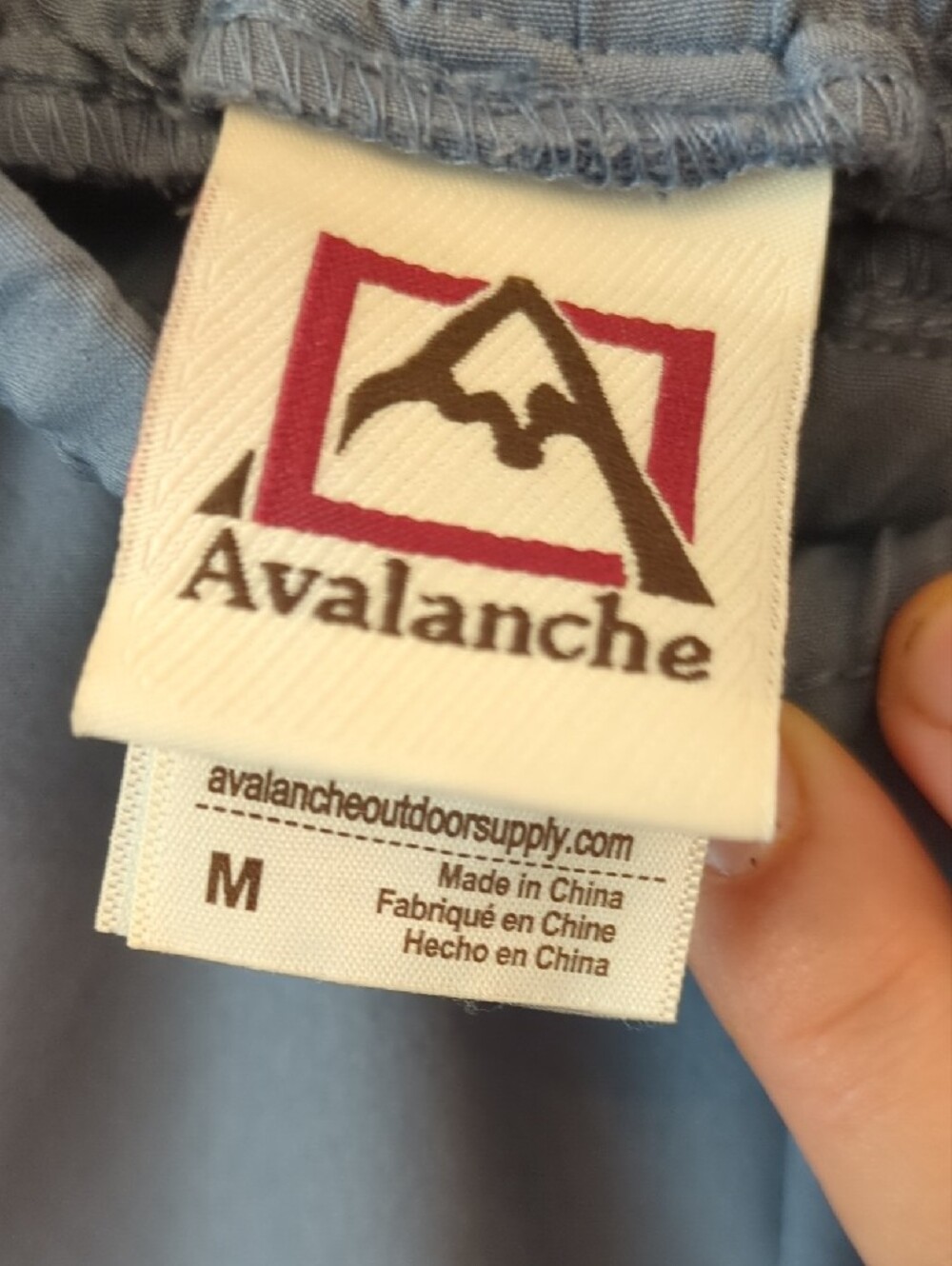 Avalanche Women Hiking Cargo Joggers - Slate Blue Medium - Picture 2 of 8
